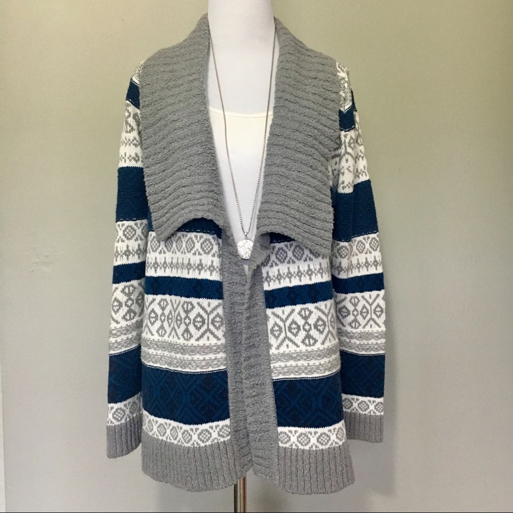 Christopher & Banks Woven Cardigan